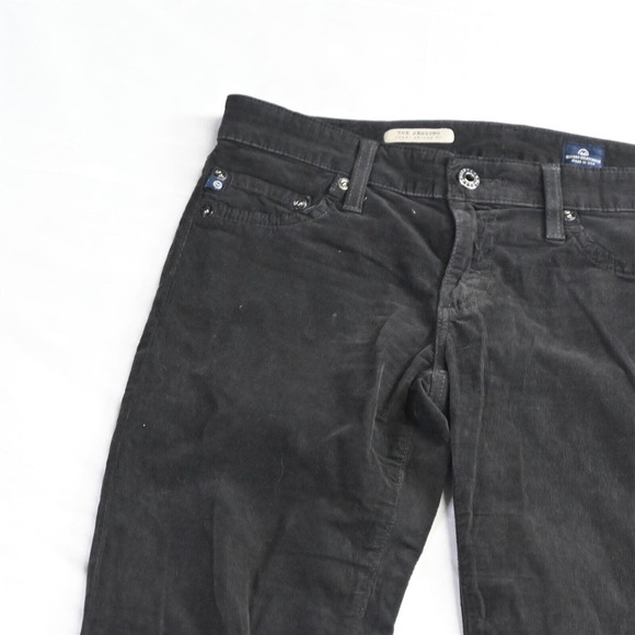 AG Adriano Goldschmied 28 Legging‎ Super Skinny Gray Corduroy Womens Pants - Picture 2 of 7